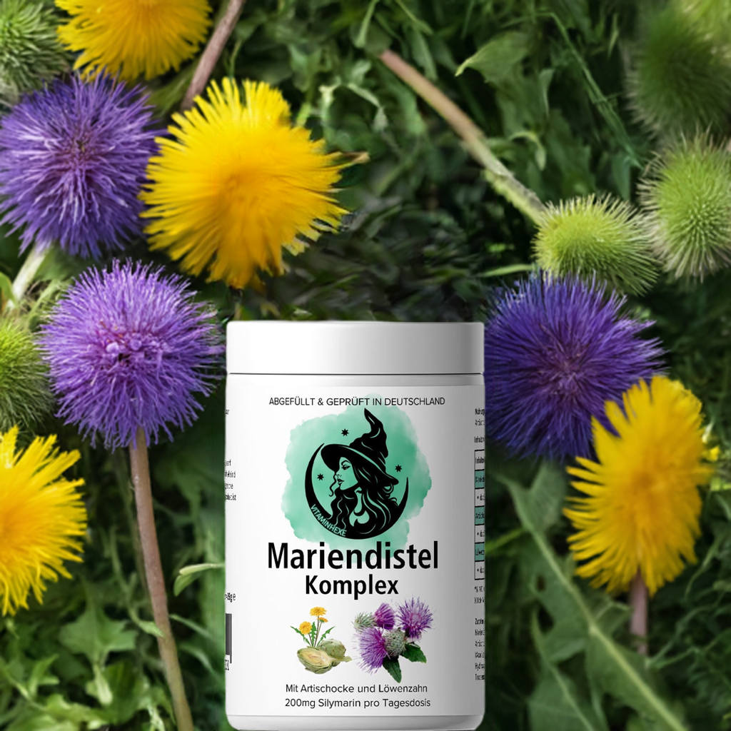 Mariendistel Artischocke Löwenzahn Komplex - Pflanzenextrakte in Kapseln
