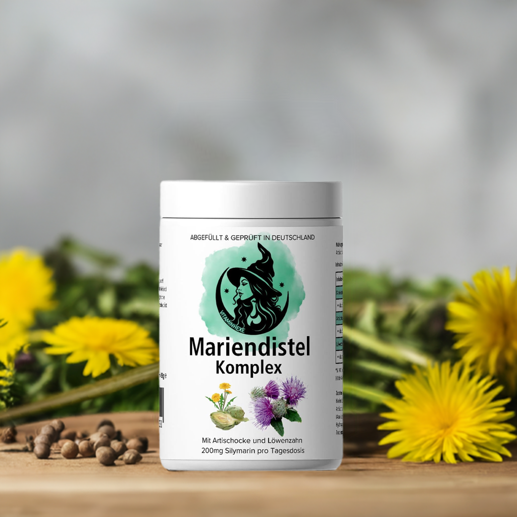 Mariendistel Artischocke Löwenzahn Komplex - Pflanzenextrakte in Kapseln