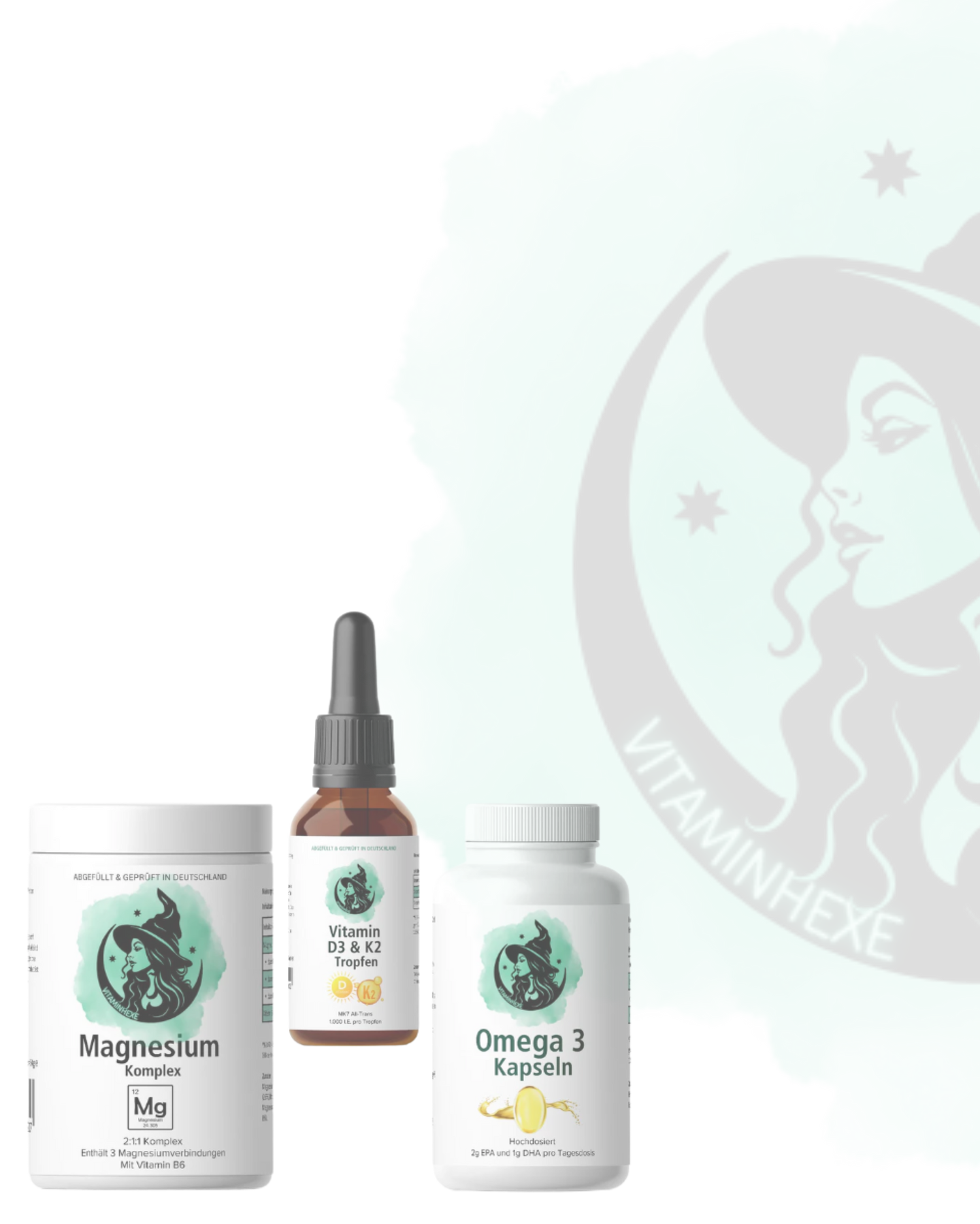 Vitamin D Bundle | Vitamin D + K2 + Magnesium Komplex